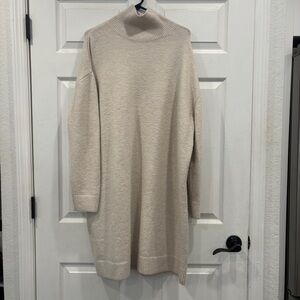 Zara Long Sleeve Sweater Dress M